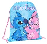 Disney Stitch Drawstring Bag Mädchen PE Kit Turnbeutel Jungen...