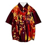 One Punch Man Shirt Saitama Genos Tatsumaki Charakterdruck Herren...