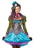 Leg Avenue 8550501101 Damen - Deluxe Mad Hatter Kostüm, Größe S...