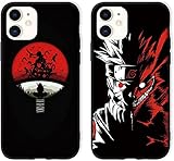 [2 Stück] Hülle für Apple iPhone 11 Hülle (6,1'), Anime Jungs...