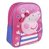 Artesania Cerda Mädchen Mochila Infantil Pig 3D Rucksack Peppa Wutz...