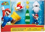Nintendo Super Mario - Multipack Spielset - Unterwasserwelt, 6 cm, 25...
