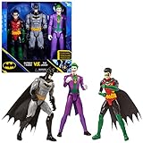 Batman 30cm Figuren-Set aus Batman (Rebirth), Robin und Joker, inkl....