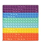 AnanBros XXL Pop Fidget Toy Großes 196 Bubbles 30*30cm Push Pop Pop...