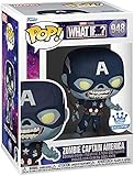 Funko 58254 Pop! Marvel: What If - Zombie Captain America (Funko...