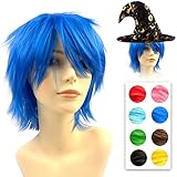 PARXITN Halloween Cosplay Wigs Anime Perücke Synthetische...