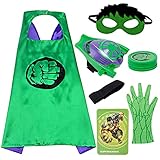 Tomicy Superhelden Kinderkostüm Hulk Kinderkostüm Set Hulk Umhang...