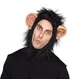 Fun World Affengesicht Maske Chimp Man Schimpanse