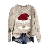 YCBMINGCAN Blitzangebote des Tages Damen Pullover Gestreift Lustige...