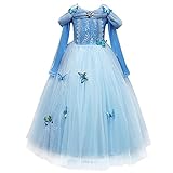 IBTOM CASTLE Cinderella Karneval kostüme Prinzessin Kleid für Kinder...