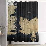 Game of Thrones Karte von Westeros Badvorhang, Duschvorhang,...
