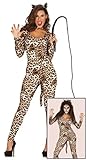 Leopardessa sexy Kostüm Leoparden Overall