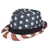 Boland 44966 - Hut USA, Kopfbedeckung Amerika, Sterne, Streifen,...