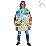 Kostüm Hippie Bus 1-tlg. Schaumstoffkostüm Unisex OneSize