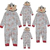 yiouyisheng Weihnachts Schlafanzug Familie Einteiler Onesie...