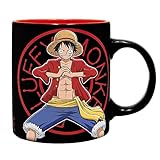 One Piece - Keramik Tasse - Ruffy & Logo - Geschenkbox