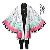 Fiamll Shinobu Cosplay Japanischer Anime Kimono Kostüm Kochou Shinobu...