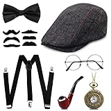 1920s Jahre Herren Accessoires, 20er Gangster Kostüm, Herren...