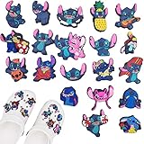 Cocofit Schuh Charms für Clogs, 20 Stück DIY Schuhanstecker, Anime...