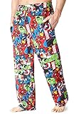 Marvel Schlafanzug Herren Lang, Avengers Freizeithose Herren,...