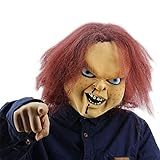 NUWIND Gruselige Maske für Kinder Chucky Action Figuren Maskerade...