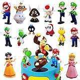 18 Stück Super mario tortendek, Super Mario Cupcake Figuren...
