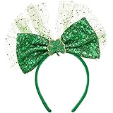 dressforfun 302550 - St. Patrick's Day Schleife mit Pailletten,...