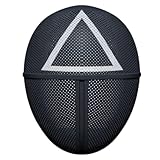 Firelia Game Maske Viereck Bösewicht Frontman Tintenfisch-Spiel...