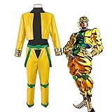 ZOSUO JoJo's Bizarre Adventure Dio Brando Cosplay Kostüm Gelber...