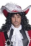 Smiffys Herren Authentischer Piratenhut, One Size, Rot, 36172