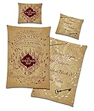 Character World Wende Bettwäsche-Set Harry Potter 135 x 200 cm 80 x...