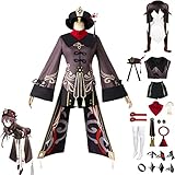 FANKXIUXI Genshin Impact Hu Tao Cosplay Kostüm Outfit Spiel Anime...