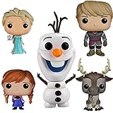 Disney Frozen Funko Pop Vinyl figure Bundle set Elsa, Anna, Olaf,...