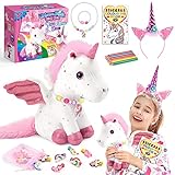 EUCOCO Einhorn Geschenke für Mädchen, Einhorn Kuscheltier Geschenke...