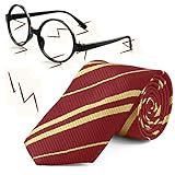 DoYoDoYa Novelty Cosplay Tie Wizard Glasses with Round Frame No Lenses...