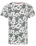Disney Mickey Mouse T-Shirt Herren Animierte Charakterohren Kostüm...