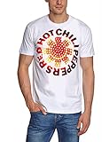 Coole-Fun-T-Shirts RHCP red hot Chilli Peppers Asterisk L.E.D. Herren,...