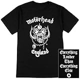 Motörhead T-Shirt England Skull Logo in Größe XXL
