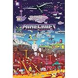 GB eye FP4521 Minecraft World Beyond Maxi-Poster 61 x 91,5 cm