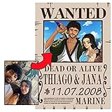 ALBALINO – Erstelle ein einzigartiges Anime One Piece Wanted Poster...