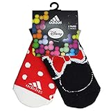 adidas Disney Minnie Mouse Maus Kinder Stopper Socken 2erSet Rot...