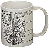 Tazza Star Wars (Millennium Falcon Sketch)
