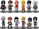 12 Stück Pop-Figuren Pop Naruto-Figuren Naruto Set kleine Figuren in...