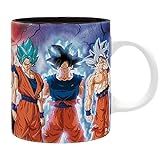 Dragonball Super - Tasse - Son Goku Transformations - Kaffeebecher...