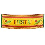 Boland 54406 - Banner Fiesta, Größe 74 x 220 cm, Polyester, Mexiko,...