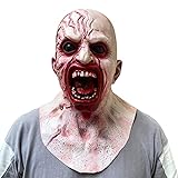 Bulex Zombie-Maske Gruselige Halloween Requisiten Scary Realistische...