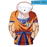 Dragon Ball Z 3D Hoodies Männer/Frauen Harajuku Style Sweatshirt...