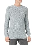 TOM TAILOR Herren Strukturierter Strickpullover 1030132, 29230 - Navy...