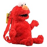 18' Anime Sesame Street Plüsch Rucksack Cartoon Elmo Cookie Monster...