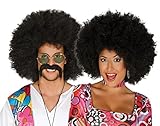 FIESTAS GUIRCA GUI4006 - Extra Schwarze Afro-Perücke